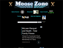 Tablet Screenshot of moosezone.co.uk